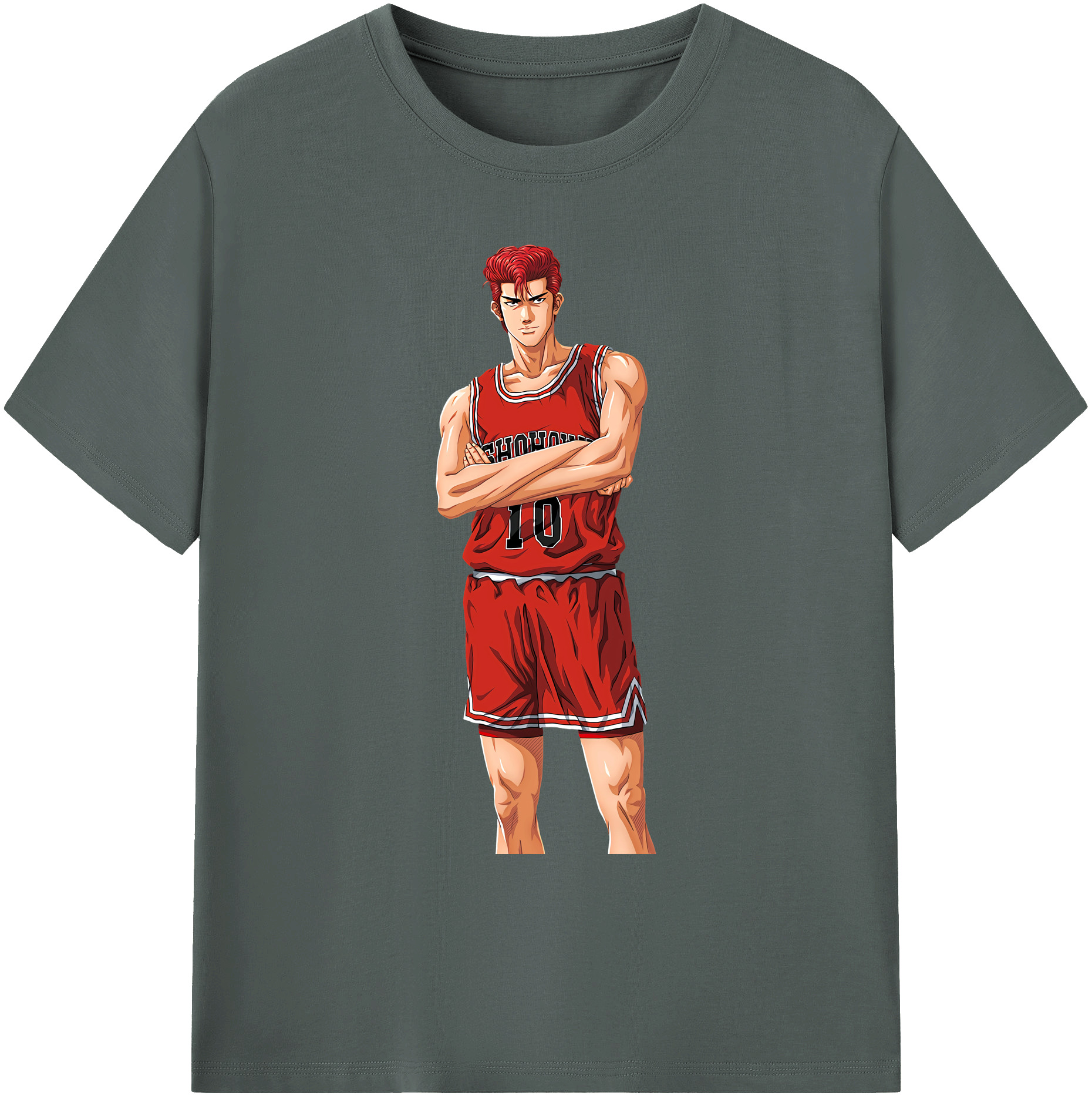 （画像用） SLAM DUNK／スラムダンク 綿100％ メンズ半袖Tシャツ｜肌触りやわらか＆通気性